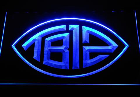 New England Patriots Tom Brady Football Logo LED Neon Sign